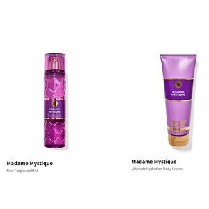 Bath & Body Works Madame Mystique Fragrance and Body Cream